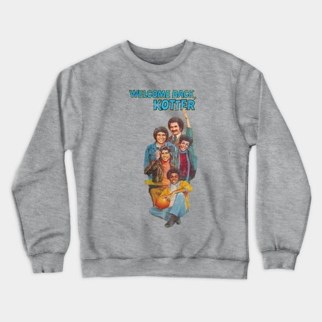 Welcome Back Kotter & the Sweathogs Crewneck Sweatshirt by offsetvinylfilm